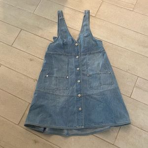 Free people pinafore dress